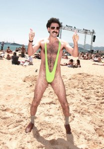 Borat in his mankini